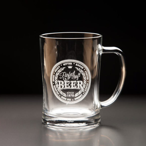 glass engraved with laser machine