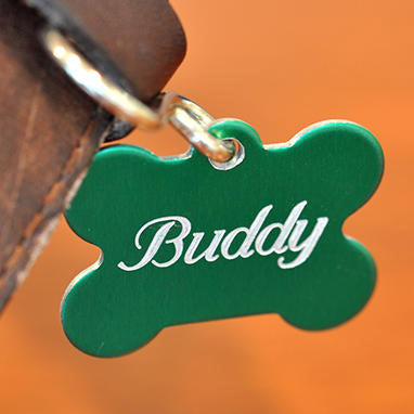 engraving on pet tags