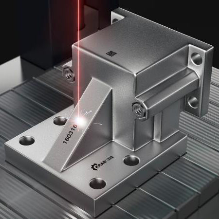 LS900 laser engraving machine on steel